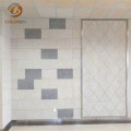 Square Wood Wool Sound-Absorbing Wall Panel with Decorative Function